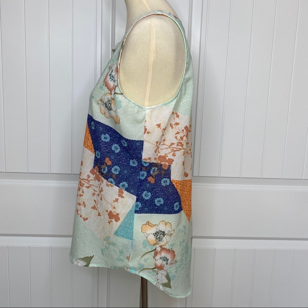Sanctuary button down high low blouse size large - Picture 2 of 6